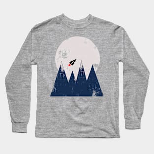 Headed for the Moon Long Sleeve T-Shirt